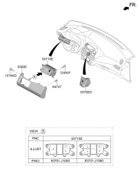 93701J1020MGS-SWITCH ASSY