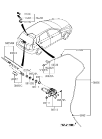 987122F500-COVER-W/SHLD WIPER DUST