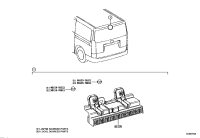 8100626080-LAMP ASSY, CENTER STOP