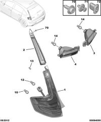 9678487180-Lamp assy-back up
