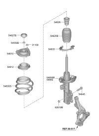 54610L6000-Insulator assy-strut