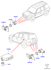 LR001957-BRACKET,HARNESS