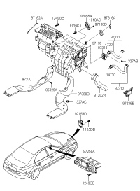 972503K670K7-CONTROL ASSY-HEATER*