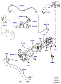 LR000998-GASKET,W.PUMP INLET