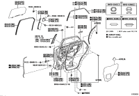 6788778010-WEATHERSTRIP, REAR DOOR, NO.2 RH