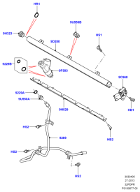 LR000525-GASKET,W.PUMP INLET