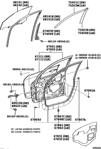 670010R030-PANEL SUB-ASSY, FRONT DOOR, RH