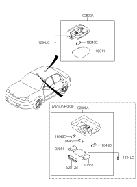 9280023001GF-LAMP ASSY-ROOM