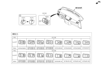 93700B3030VYN-SWITCH ASSY