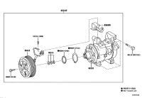 883100DA20-COMPRESSOR, W/MAGNET CLUTCH