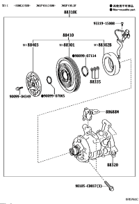 884110D160-Stator, magnet clutch