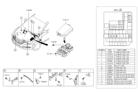 91202B3040-WIRING ASSY-FRT