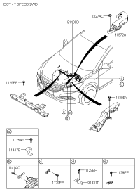 91410B3010-WIRING ASSY-CONTROL