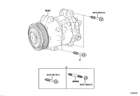 8831007080-COMPRESSOR ASSY, W/PULLEY