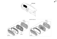 94003Q2010-CLUSTER ASSY-INSTRUMENT