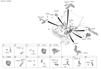 91205BU010-WIRING ASSY-FRT