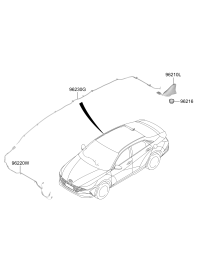 96210BU100EB-ANTENNA ASSY-COMBINATION
