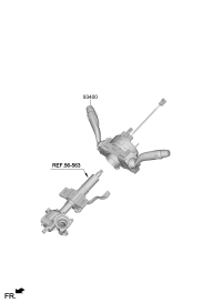 934A1BU340-SWITCH ASSY-MULTIFUNCTION