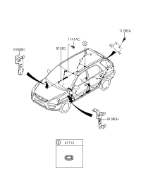 9150003140-WIRING ASSY-FLOOR