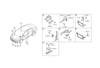93880B5200-SWITCH ASSY-HOOD