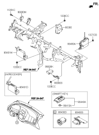 95430A7900-SWITCH,KEY LESS-IG.SWITCH