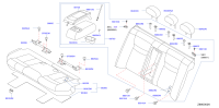 886004AF5A-BACK ASSY-RR SEAT