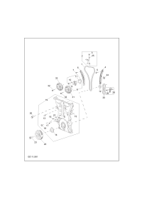 10373467-Timing chain assy