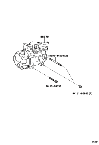 8837076020-COMPRESSOR ASSY