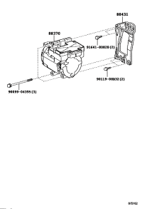 8837048022-COMPRESSOR ASSY