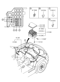 9120026271-WIRING ASSY-ENGINE