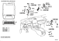8273007120-BLOCK ASSY, INSTRUMENT PANEL JUNCTION