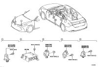 8917007530-SENSOR ASSY AIR BAG