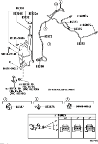 8538130150-NOZZLE SUB-ASSY, WASHER