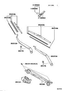 8511006150-MOTOR ASSY, WINDSHIELD WIPER