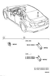 897410P010-RECEIVER, DOOR CONTROL