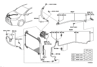 887110D460-Hose, cooler refrigerant discharge, no.2