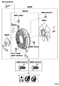 8845360030-FAN, COOLING (FOR CONDENSER)