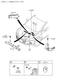 91460F0030L-WIRING ASSY-CONTROL