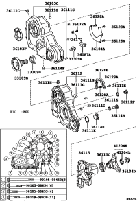 9031142042-Seal, type T oil (for transfer extension housing)