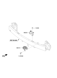 96610F0200-Horn, low pitched