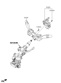 93490F0010-CONTACT ASSY-CLOCK SPRING