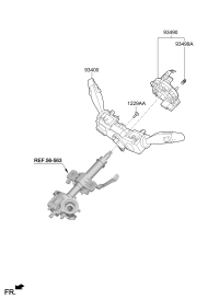 93400F2901-SWITCH ASSY-MULTIFUNCTION