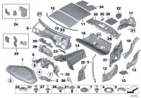 51487300693-SEALING SIDE PANEL BMW G11,G12/LH