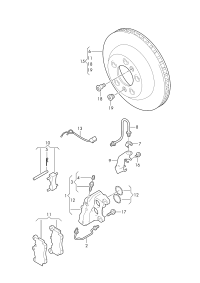 7L0614844A-BRACKET-ENGINE SUPP*