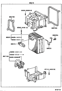 8850126041-EVAPORATOR SUB-ASSY