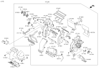 971372P000-CASE-HEATER & EVAP LOWER