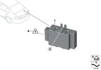16147358144-CONTROL UNIT,FUEL PUMP-X6(F16)