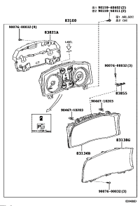 8380060X30-METER ASSY, COMBINATION