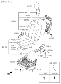 885650Q0009K-COVER-FR SEAT MTG RR OTR LH