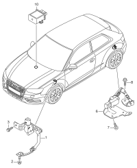 7P6907357B-Control unit, turn